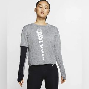 Nike Therma Sphere Icon Clash Women's Long Sleeve Running Top CJ8064-068 Size M